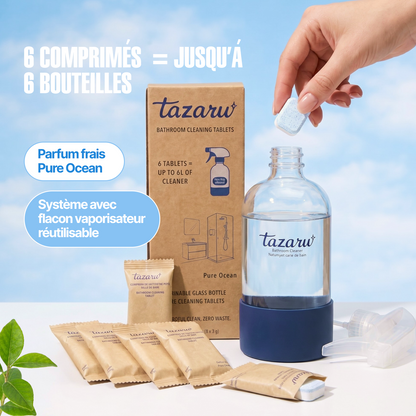 Pastilles nettoyantes pour salle de bain