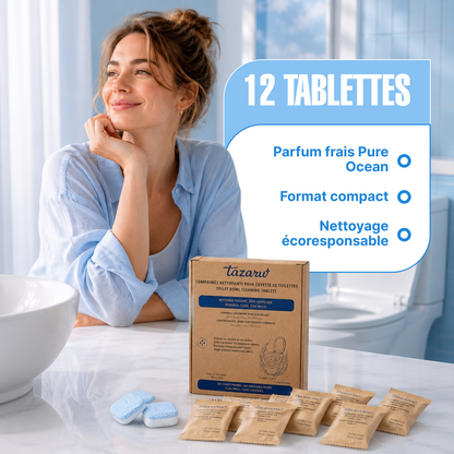 Pastilles nettoyantes pour cuvette de toilette