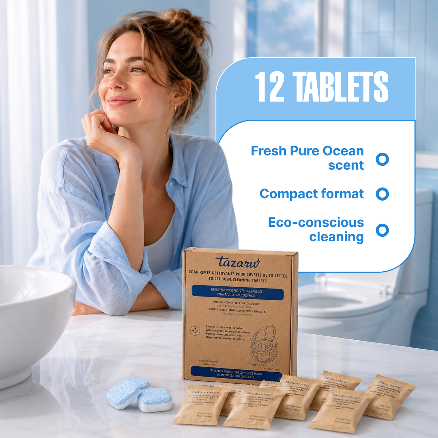 Toilet Bowl Cleaning Tablets